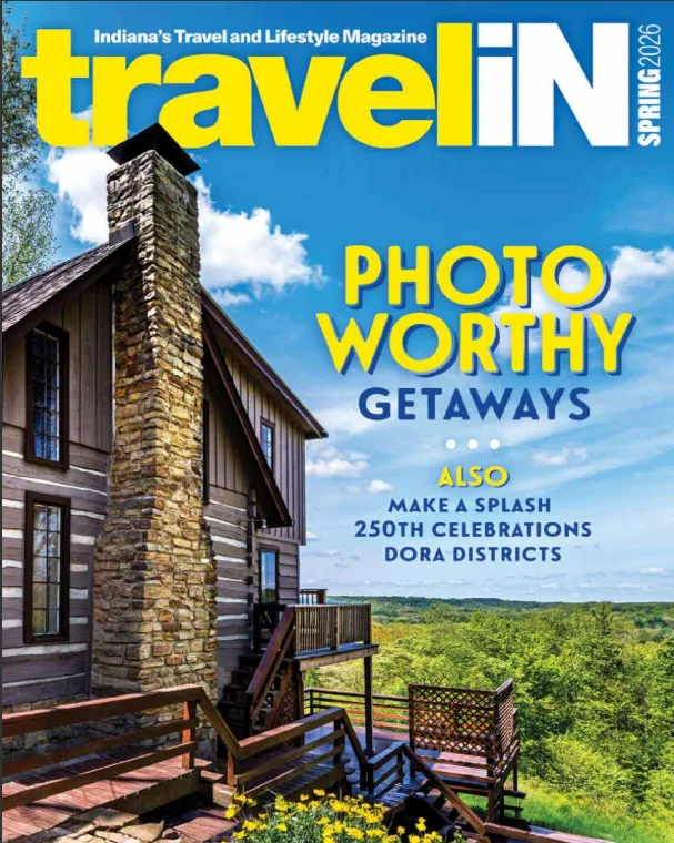 Travel IN Magazine news clipping: This issue’s cover story on “Photo Worthy Getaways” will help you plan your next trip arou